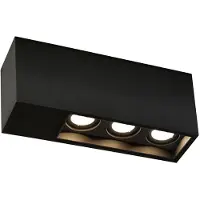 Wever & Ducre Downlight Plano petit 3.0, dimbaar, zwart, Hal, Aluminium, Modern, plafondlamp