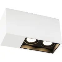 Wever & Ducre Downlight Plano 2.0, dimbaar, wit / opaal, Woon-/ Eetkamer, Aluminium, Modern, plafondlamp