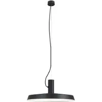 Wever & Ducre Roomor Office Cable Hanglamp Black | Microprismatic | 3000 K