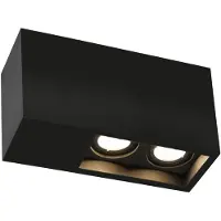 Wever & Ducre Downlight Plano petit 2.0, dimbaar, zwart, Hal, Aluminium, Modern, plafondlamp
