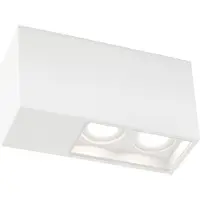 Wever & Ducre Downlight Plano petit 2.0, dimbaar, wit / opaal, Hal, Aluminium, Modern, plafondlamp