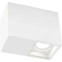 Wever & Ducre Downlight Plano petit 1.0, dimbaar, wit / opaal, Hal, Aluminium, Modern, plafondlamp