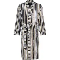Cawö Kimono Home 6607 Men Pebble-56