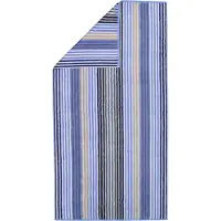 Cawö Douchelaken Cawö Unique Stripes Saphir (70 x 140 cm)
