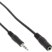InLine 99933 audio kabel 3 m 3.5mm Zwart