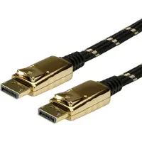 Roline GOLD DisplayPort Kabel, DP M/M, 1 m