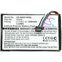 123accu Navigon 3028 accu (1200 mAh, huismerk)