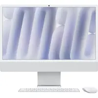 Apple iMac Zilver CZ1EH-02300100 - 61 cm (24 inch) M4 10-core CPU, 10-core GPU, 32 GB RAM, 2 TB SSD, nanotextuurglas, Magic Keyboard TID
