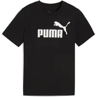 Puma Shirt 'ESS No. 1' zwart / wit