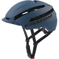 Cratoni Helm C-Loom 2.0 City, blauw, mat, maat M/L, hoofdomtrek 58 tot 61 cm