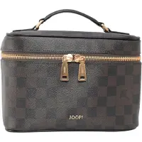 JOOP! Make up tas donkerbruin / goud / zwart