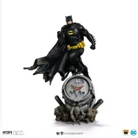 Iron Studios Dc Comics Bds Art Scale 1/10 Batman Deluxe Black Version Exclusive Heo Eu Exclusive 30 Cm Figuur