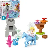 LEGO Elsa And Bruni In The Enchanted Forest Construction Game Veelkleurig Kinderen