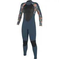 O'Neill Wms Epic 3/2 Back Zip Full Dames Neopreen Wetsuit Met Lange Mouwen En Rugrits