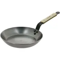 De Buyer Koekenpan Mineral B Houten Steel 24 cm