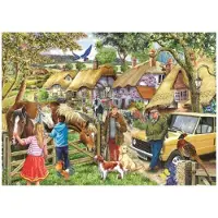The House of Puzzles Horses and Hounds Puzzel 500 XL Stukjes