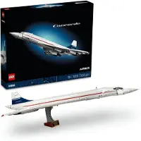 LEGO Icons Concorde Construction Game Transparant Kinderen