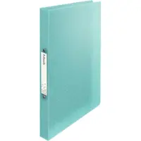 Esselte Colour'Breeze ringmap, 2 ringen, PP, ft A4, met soepele kaft, blauw - 12 stuks