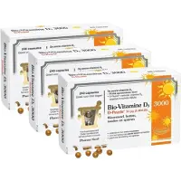 Pharma Nord 3x Bio-vitamine D3 75 mcg (240 capsules)