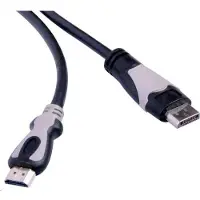PremiumCord KPORTADK01-01 videokabel adapter DisplayPort HDMI Zwart (1 m, DisplayPort), Videokabel