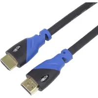 PremiumCord Ultra HDTV z kabel HDMI2.0 HDMI cable HDMI Type A (Standard) Black, Blue