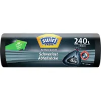 Swirl Vuilniszakken Pro Extra Stevig 240 liter - XL verpakking - 9 rollen à 5 stuks