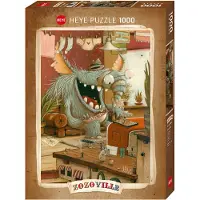Heye Puzzle Zozoville Laundry Day 1000 stukjes