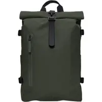 Rains Large | Rolltop rugzak | groen