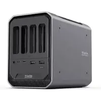 Sandisk Professional PRO-DOCK 4 - Dokstation kaartlezer -baaien: 4 - Thunderbolt 3