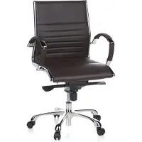 Hjh OFFICE PARMA 10 - Professionele directiestoel Bruin
