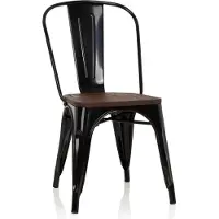 Hjh OFFICE VANTAGGIO COMFORT W - Vergaderstoel / bezoekerstoel Zwart