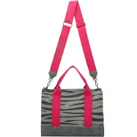 Fritzi aus Preußen Shopper grijs / pink / zwart