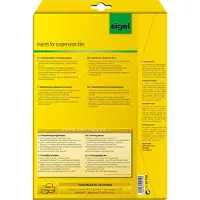 Sigel Insteeklabels voor hangmappen. 156 stuks. 60x21mm. - 2 stuks