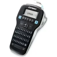 Dymo LabelManager 160-labelmaker | Draagbare labelprinter met QWERTZ-toetsenbord | Inclusief zwart-wit D1-labeltape (12 mm) | Voor thuis en op kantoor