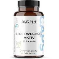 Nutri+ Metabolisme Actief Capsules voor Stofwisselingskuur 60 St Capsules