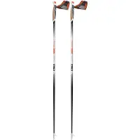 TSL Outdoor - Nordic-walking stokken - Tactil C100 Cork Spk voor Unisex - Maat 120 cm - Rood