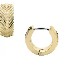 Fossil Oorbellen 'Harlow' goud
