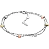 Fossil Armband 'Herzen JF02854998' goud / rose-goud / zilver