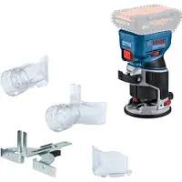 Bosch Draagbare freesmachine - PROFESSIONAL - GKF 18V-8 - 18V - Draadloos - Ergonomisch