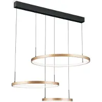 Orion Hanglamp Sphere, dimbaar, zwart, Woon-/ Eetkamer, metaal, Modern
