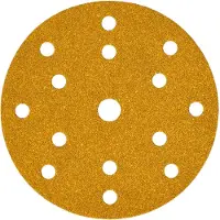 Mirka Gold Klit Schuurschijven 150 mm 15 Gaten 50 ST - P60