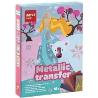 APLI Kids Metallic Transfer Prinsessen