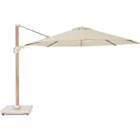 Platinum sun & shade Platinum Challenger zweefparasol T2 premium 3.5 m teak champagne - |