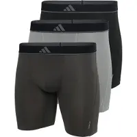 Adidas Boxershorts 'Active Micro Flex Eco' grijs / grafiet / zwart
