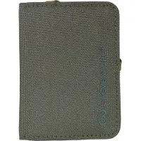 Lifeventure pasjeshouder Rfid heren 10 x 7 cm canvas donkergroen