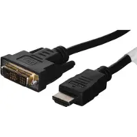 Lanberg Kabel HDMI naar DVI Lanberg Mannelijk/Mannelijk Zwart 1,8 m