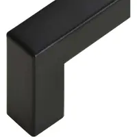 vidaXL Handvatten 10 st 160 mm roestvrij staal zwart