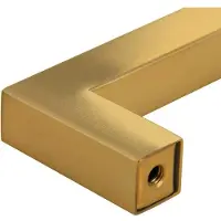 vidaXL Handvatten 10 st 128 mm roestvrij staal goudkleurig