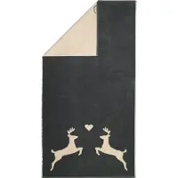 Cawö Douchelaken Alpenchic Edition Deer Granite