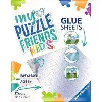 Ravensburger Puzzel voor kinderen - 13301 My Puzzle Friends - Lijmplaten - Plakkende folie voor kinderpuzzels
